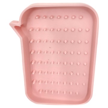 minono 米諾諾 可瀝水矽膠香皂盒 6個  顏色隨機  1組