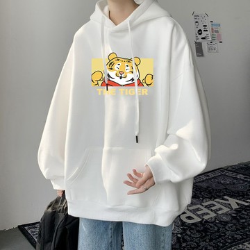 臺灣出貨 套頭長袖帽T 男女皆可穿 印花設計 休閒印花上衣 多尺碼M-8XL 街頭潮流造型 百搭大尺碼款連帽上衣 O6V