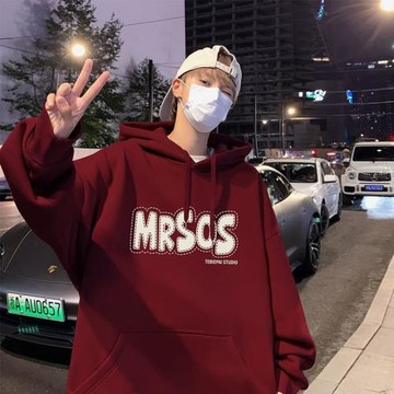 美式衛衣男2026新款春秋季港風寬松帽衫ins潮牌男裝休閑連帽外套