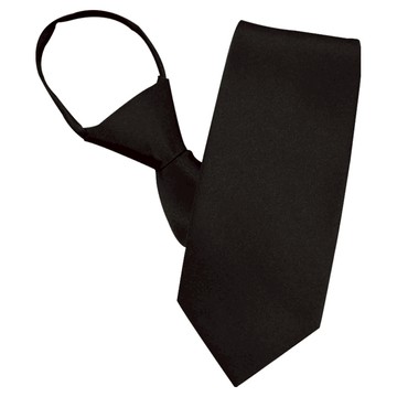 Mscope 柔軟面料弔唁用黑色領帶  1號款  FREE