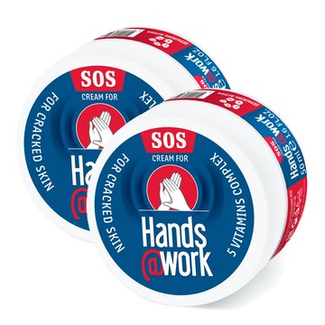Hands@work手護適 sos急時修護霜50ml《2入組》
