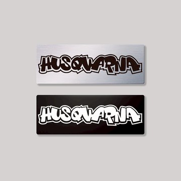 HUSQVARNA/HHP/鋁牌飾貼 SunBrother孫氏兄弟