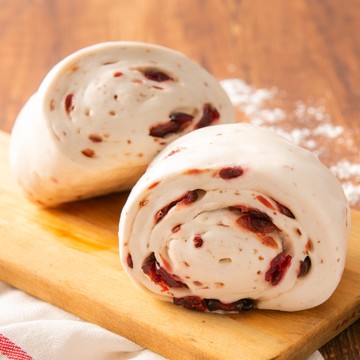 京采 Bao·Mantou - 蔓越莓饅頭(4入)全素-130克/顆