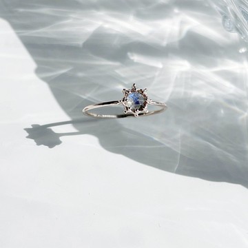 Sunshine拉長石戒指