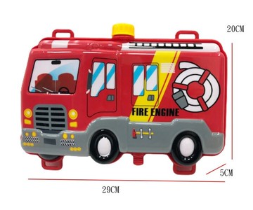 消防車 背包水槍 抽拉式水槍 沙灘 兒童 戲水玩具 背包水槍cf157287