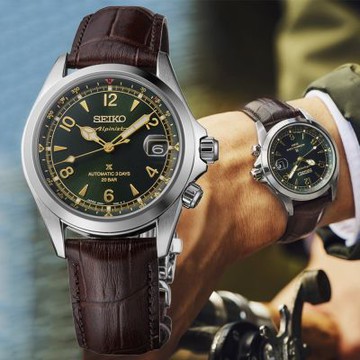 SEIKO精工 PROSPEX Alpinist 三日鍊 機械腕錶 新年禮物 推薦 送禮 6R55-00P0G/SPB507J1