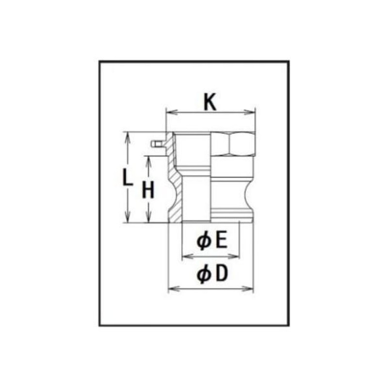 岩崎製作所 黄銅製 レバーカップリング 女ネジアダプター(Type-A) 32A 37A032B 通販 LINEポイント最大0.5%GET  LINEショッピング