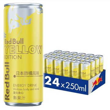 【Red Bull】紅牛日本酢橘風味能量飲料(250mlx24罐/箱)