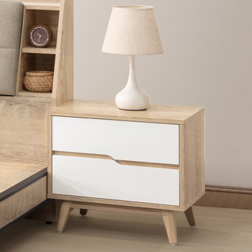 wakuhome 瓦酷家具kenster原像雙色1.8尺床頭櫃a010-777