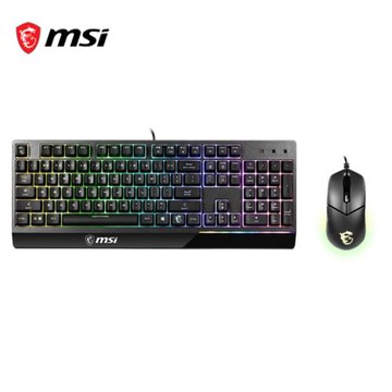 【MSI 微星】GK30 COMBO TC 電競鍵盤滑鼠組｜高效能組合｜快速反應
