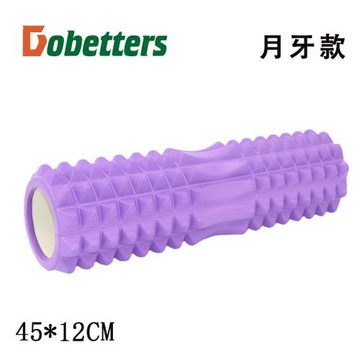 45cm月牙款空心瑜伽柱放松柱泡沫軸平衡棒瑜珈普拉提廠家批發
