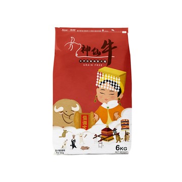 Abao 神仙牛無穀犬糧 6kg