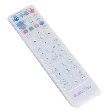 Bestv TV 防汙遙控器果凍套 耐磨防塵可水洗  透明色  1個