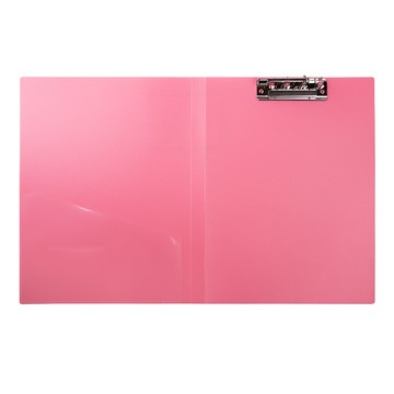 連勤牌文具 lc-611-1 r pp 馬卡龍色系強力夾(右上) 粉紅，A4文件收納整理，辦公學習必備  1入