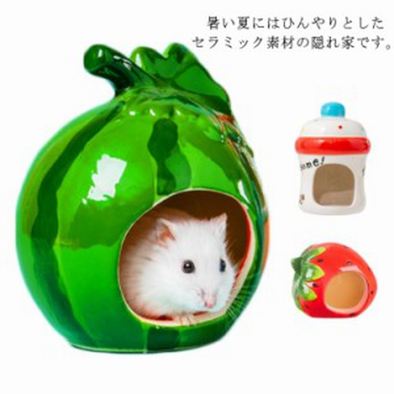 夏対策 日よけ 涼感ハウス ハウス おうち ハムスター ハムスター 陶器 小動物 可愛い おもしろ ハムスター用 おへや 寝床 日陰 ハムスタ 通販 Lineポイント最大get Lineショッピング