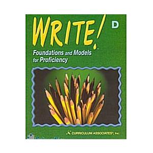 Write! Level D (Paperback)