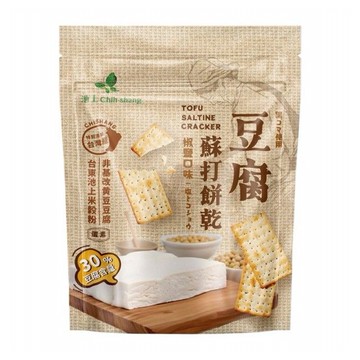 台東池上鄉農會~豆腐蘇打餅乾(椒鹽口味)1袋入