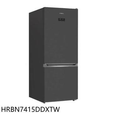 【HITACHI 日立】【HRBN7415DDXTW】396公升雙門變頻下冷凍HRBN7415DD冰箱(含標準安裝)