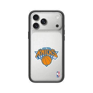 iPhone 17 Pro Max Mod NX -邊框背蓋組合 (相機按鈕) 黑 - NBA - Logo-紐約尼克 New York Knicks