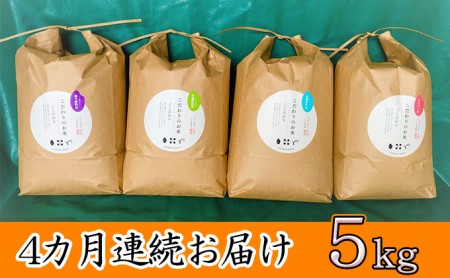 北本農場 「こだわりのお米」 令和5年度産　精米 5kg