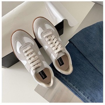 女鞋春夏新款運動復古板鞋小白鞋女平底ins休閑潮情侶