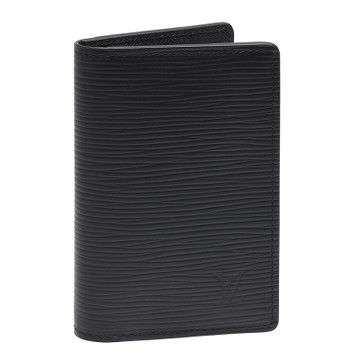 LV Louis Vuitton路易威登 M60642 經典EPI皮革水波紋POCKET ORGANISER多功能證件折疊夾(