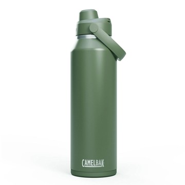 【墾趣】CAMELBAK 1000ml Chug 不鏽鋼彈蓋運動保溫瓶(保冰) 青苔綠