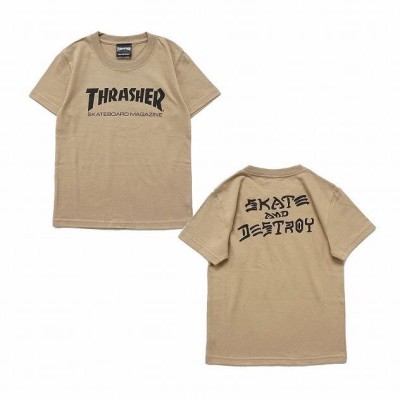 THRASHER スラッシャー 子供服 キッズ Tシャツ MAG and DESTROY KIDS S/S T-SHIRTS | LINEショッピング