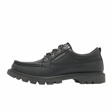 CAT 休閒鞋 Colorado Moc Toe Low 男鞋 黑 黃 皮革 超認真少年著用款 CA726069