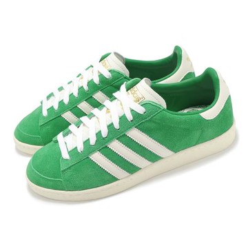 adidas 休閒鞋 Jabbar Low 男鞋 女鞋 綠 白 麂皮 復古 愛迪達 JI3432