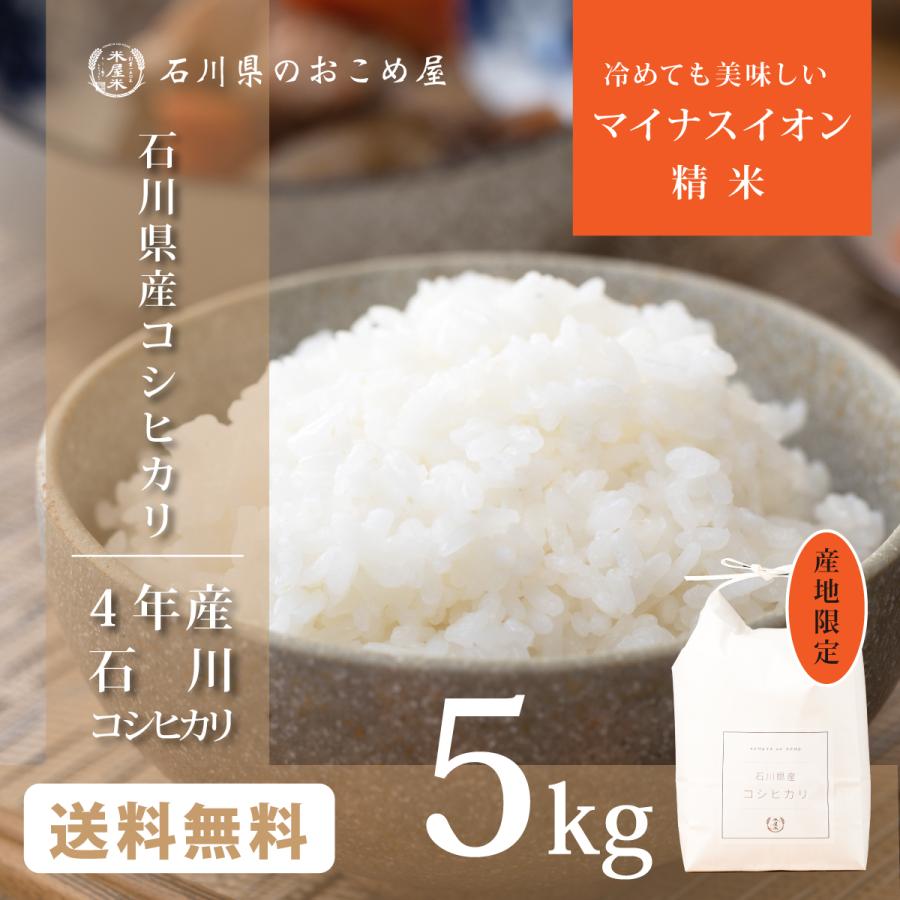 米 5kg 石川県産 コシヒカリ 令和5年産 こしひかり 5キロ 新米 お米 白米