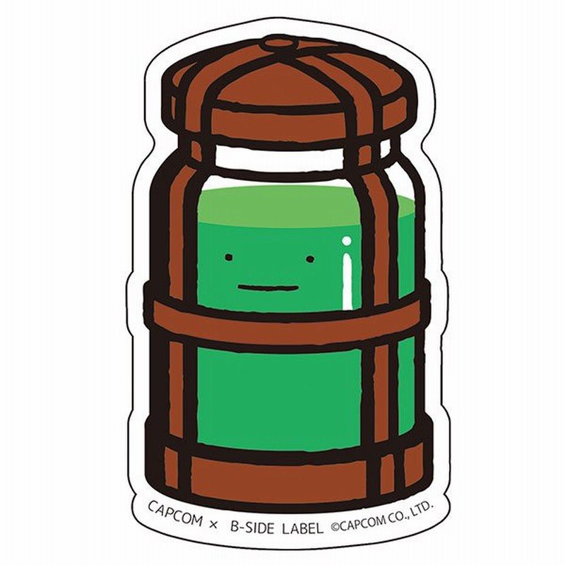 Capcom B Side Labelステッカー モンスターハンター ゆる回復薬 カプコン 在庫切れ 通販 Lineポイント最大0 5 Get Lineショッピング