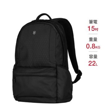 VICTORINOX 瑞士維氏 Altmont Original 15吋電腦後背包-黑
