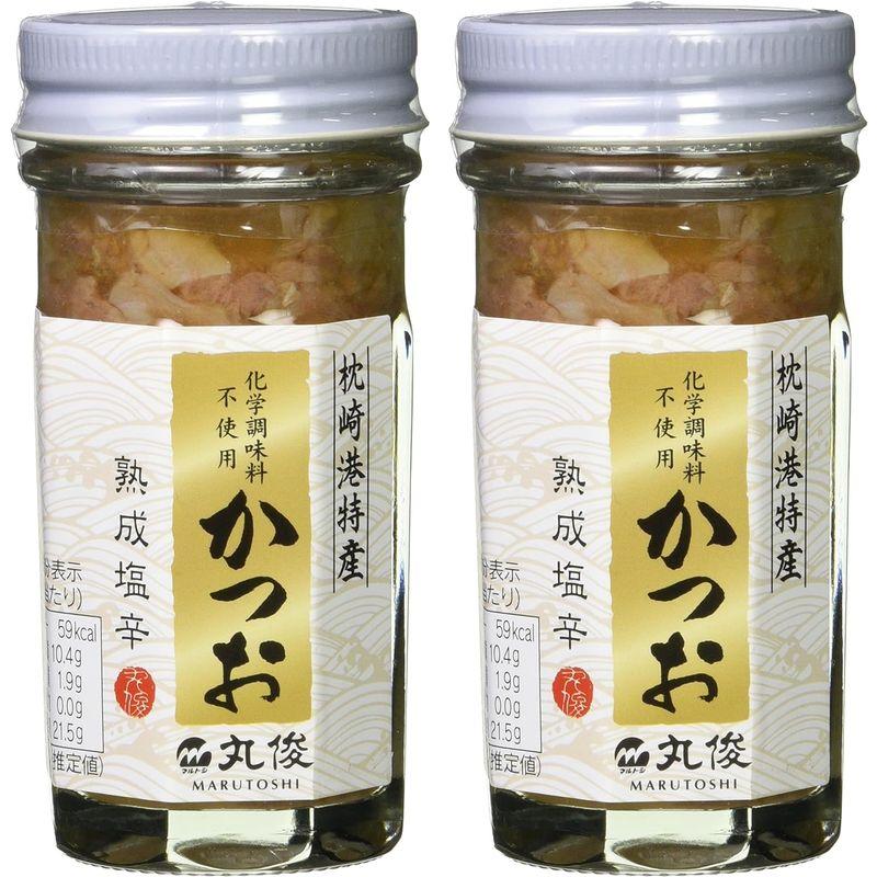 丸俊 かつお熟成塩辛 80g ×