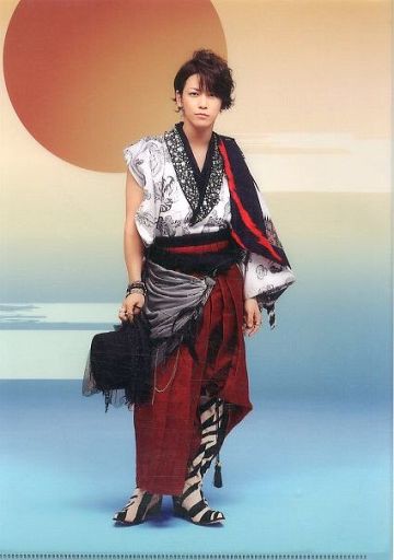 ?梨和也A4文件夾KAT-TUN FAN MEETING 2014新春勝詣