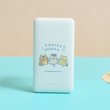 狗狗的小跳步貓咪好朋友雙線快充10000mAh行動電源