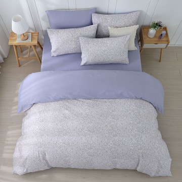 雙人薄被套加大床包組/ 100%精梳純棉 / 純棉 / 艾羅美 [鴻宇] 台灣製 - C20153