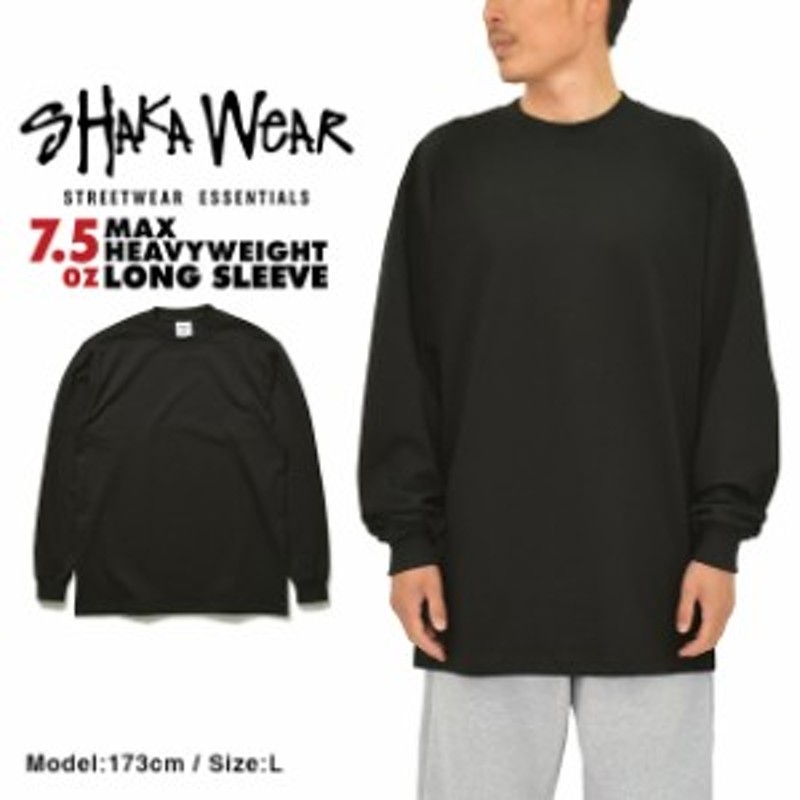 SHAKA WEAR シャカ ワッフル ロンT ブラック L 通販