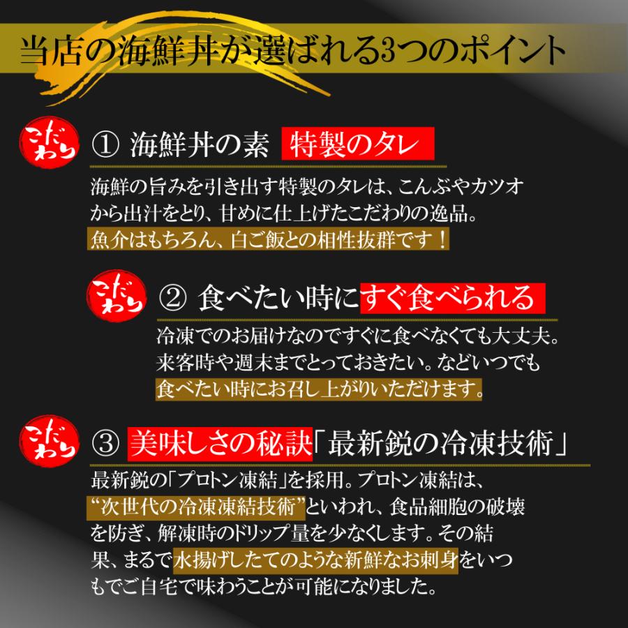 海鮮 グルメ 海鮮丼 ６食セット  海鮮丼 ギフト