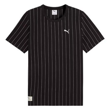 Puma 短袖上衣 男裝 棉質 黑【運動世界】68822001