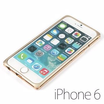 UptionTek Miyabi 雅 for iPhone 6 4.7吋 極致輕薄型 鋁合金保護框 星河金