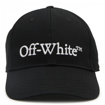 Off-white - Black And White Cotton Logo Baseball Cap L
