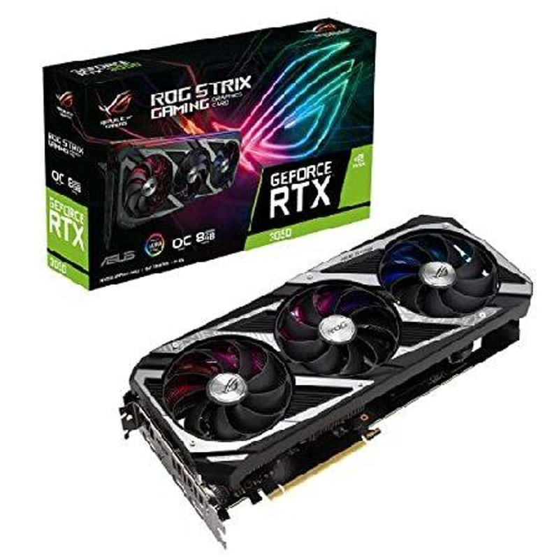 グラフィックボード グラボ ASUSROG Strix NVIDIA ゲフォース RTX 3050