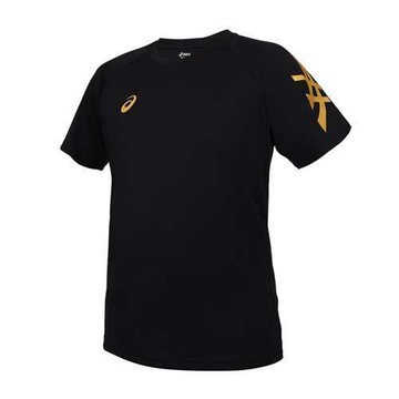 ASICS 男短袖T恤-吸濕排汗 運動 上衣 休閒 台灣製