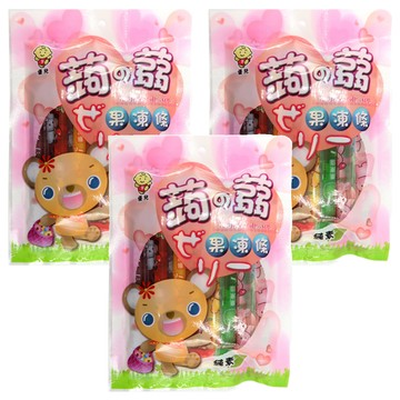 優兒 蒟蒻果凍條 綜合口味  300g  3袋