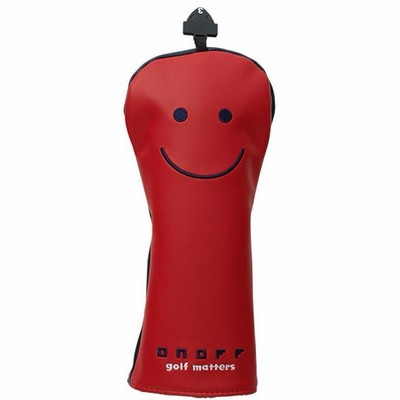オノフ フェアウェイウッド用ヘッドカバー(レッド×ネイビー) ONOFF Head Cover OH1420 OH142003 返品種別A