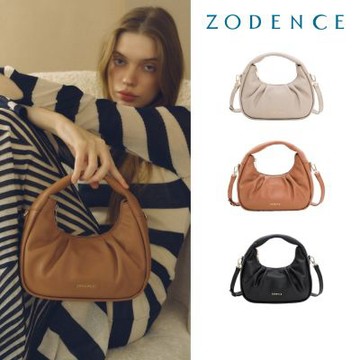 ZODENCE ONDA進口真皮手提斜背波浪包-多色