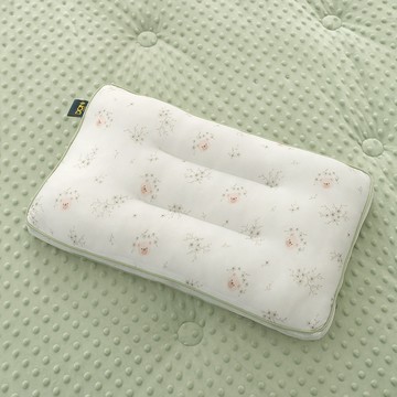 韓系針織舒眠荳點兒童枕 / 花圈熊寶 / DON