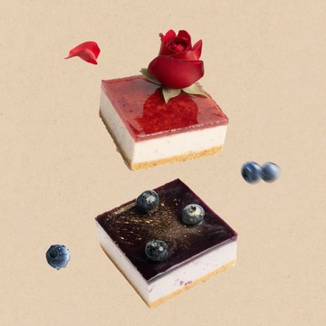 【CheeseCake1】遇見，最對味的另一半：🫐銀河-濃郁藍莓x🌹愛，玫說-清香玫瑰