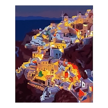 ArtLife 藝術生活 世界風情系列 數字油畫DIY TW046 40 x 50cm  巴黎聖母院  1組